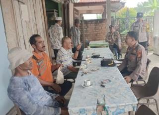 Kapolsek Keritang Berupaya Menumbuhkan Kepercayaan Masyarakat Terhadap Polri